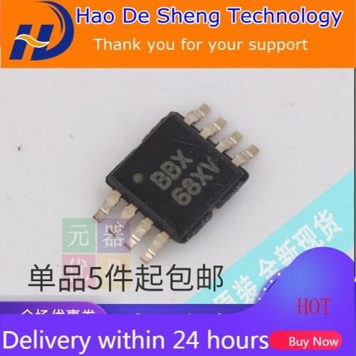 10PCS/LOT OPA2380AIDGKR OPA2380 Logo BBX MSOP8 High Speed Transimpedance Amplifier IC New Original In Stock