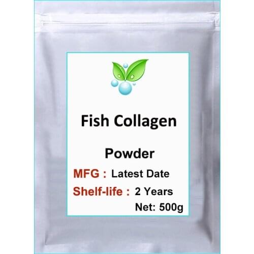 100% Hydrolyzed Fish Collagen Powder Cosmetic Grade Anti-aging Cosmetic Raw, Whitening Moisturizing Skin
