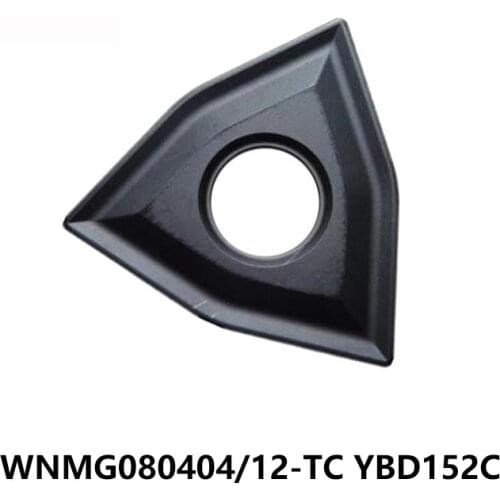100% Original Lathe Cutter WNMG080404-TC WNMG080412-TC YBD152C WNMG 0804 for Cast Iron Carbide Inserts Turning Tool