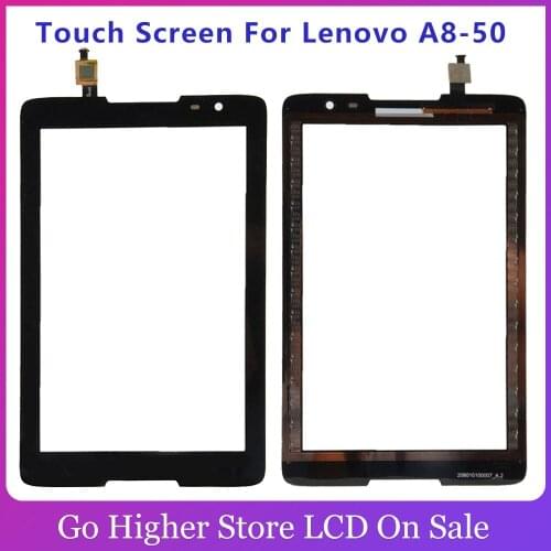 100% Tested 8.0‘’ Touch Screen For Lenovo A8-50 Touch Screen Digitizer Replacement Screen A8-50 + Tools