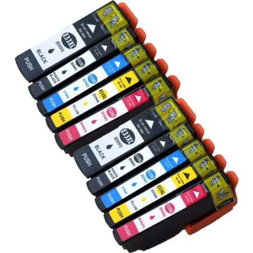 10PK T3351/3361-4 Compatible Ink Cartridge For Epson XP-530 XP-630 XP-635 XP-830