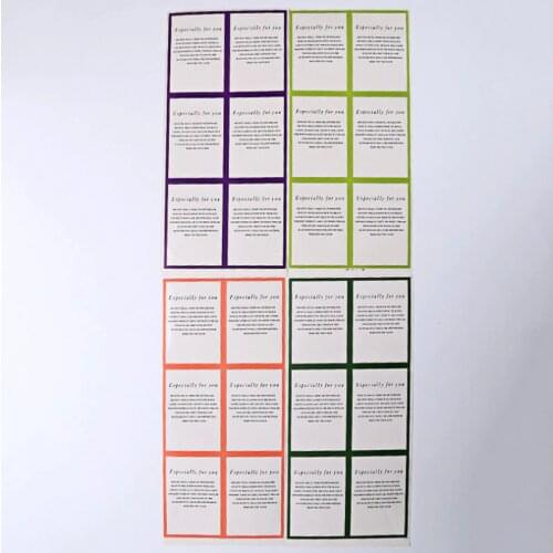 300Pcs/lot Romantic Especially for you White Paper Sticker Scrapbooking Labels Self-adhesive DIY Paper Label Gift Sticker