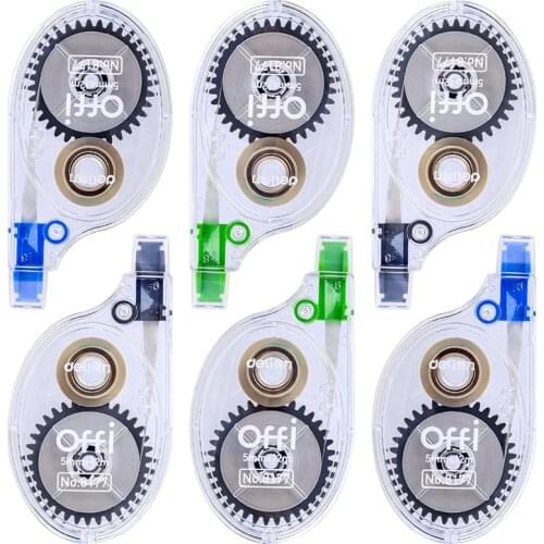 6pcs/set cute creative correction tape altered with correction tape modified with student office stationery school supplies