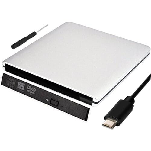 9.5mm Type C USB 3.1 SATA Optical Drive Case Kit External Mobile Enclosure DVD/CD-ROM Case For Laptop Without Optical Drive