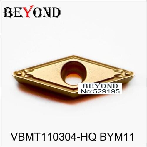 BEYOND VBMT110304-HQ BYM11 carbide inserts turning tool holder lathe tools CNC SVJBR SVVBN boring bar process steel