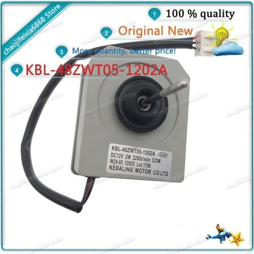 1pcs/lot!KBL-48ZWT05-1202A Applicable Omar refrigerator fan motor DC 12V 2200r/min High quality spot