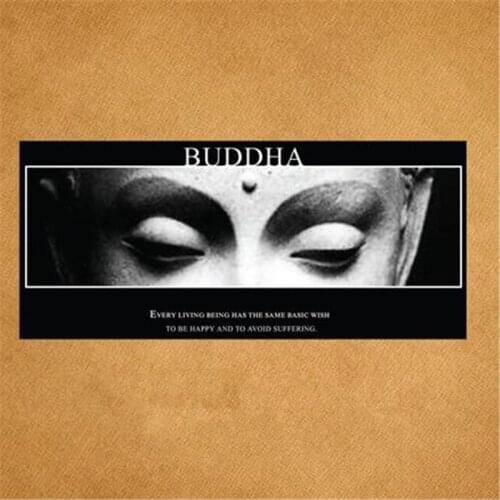 T shirt Women patch 26cm BUDDHA iron on patches for clothing transfer printing clothes for girls DIY street icon stickers