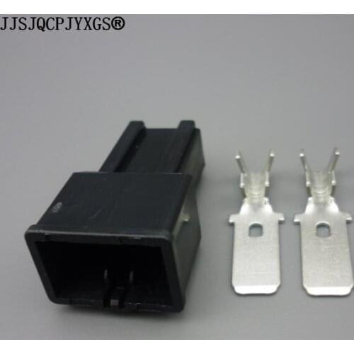 JJSJQCPJYXGS 2Pin 7.8mm Car Connector 2P Auto Plug 7.8mm Car electrical connector for car motorcycle Truck