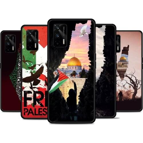 Palestine Map Arabic For Realme 8 GT Neo Flash Edition Explorer Master Q3 Pro Narzo30 C21 C20 C11 C20A C21Y Phone Case