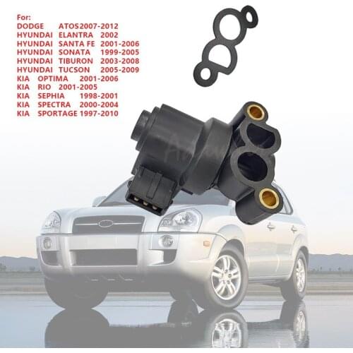 Idle Air Control Valve for Hyundai Elantra Santa Fe Tiburon Tucson Kia Optima Rio Sephia 1999-2010