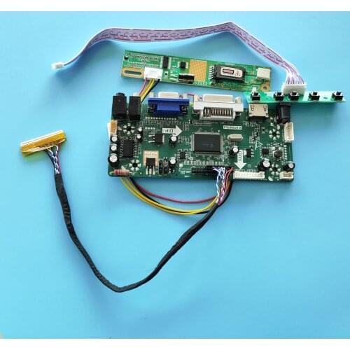 LCD Audio kit for LP154W01-TLA2/LP154W01-TLA3 Controller Board M.NT68676 1280X800 30pin 15.4" screen moitor panel HDMI+DVI+VGA