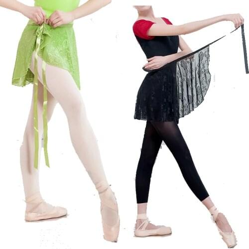 LaceGirls professional Leotard classical ballet tutu skirt,Adult Children Lace Ballet Tutu Skirt,Dance Wrap Scarf Leotards skirt