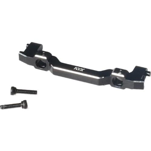 KYX Racing CNC Machined Aluminum Alloy Front Bumper Mount Upgrades Parts Accessories for RC Crawler Car Axial SCX24 JLU AXI00002