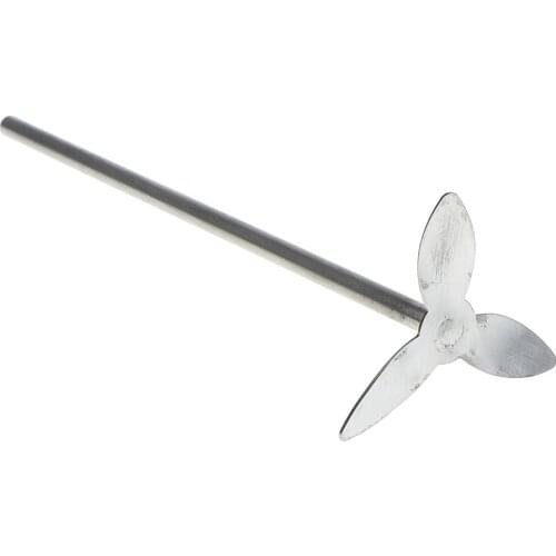 Stainless Steel Lab Chemical Liquid Stirring Paddle Mixing Propeller Lab Supplies Glassware Kits