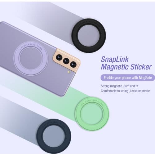 NILLKIN X Magnetic Plate for Samsung Galaxy S9 S8 Plus Note 8 Wireless Car Charger Pad Stick Silicone Holder for iPhone X 8 Plus