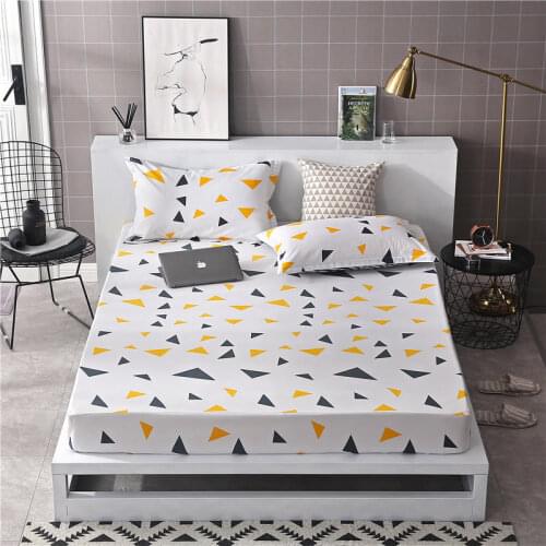 1pc Mattress Cover For Bed Quilted Fitted Sheet For 4 Sizes Cute Hot Style Bed Fitted Sheet Bedspread Twin Full Queen King