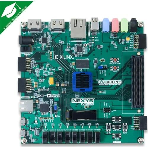 Nexys Video Artix-7 Xilinx FPGA RISC-V Development Board XUP
