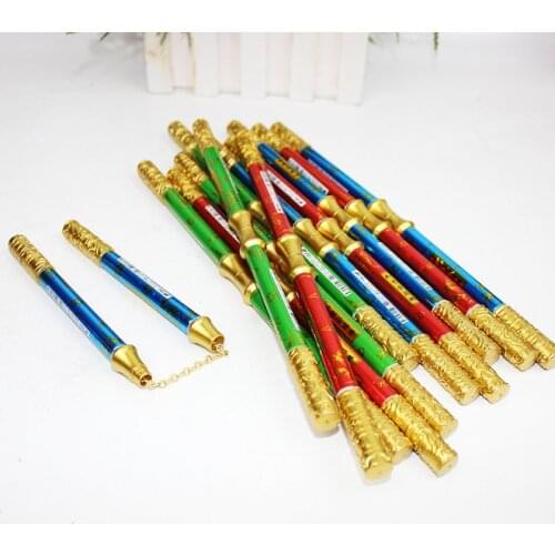 Nunchaku Cool Gaming Spinning Pen 0.5mm Writing Rotating Pen for Kids Students Finger Movement Writing Toys School Stationery