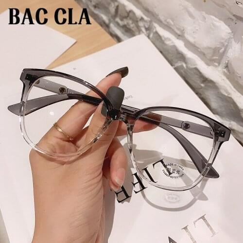 Newest Oversize Glasses Frames Metal Leg Vintage Eyeglasses Frame Women Men Plain Glasses Fashion Eyewear for Woman Man