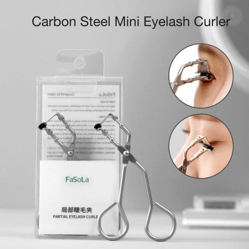 Eyelashes Curlers Natural Curl Carbon Steel False Eyelashe Women Pro Handle Eye Lashes Curling Clip Women Makeup Cosmetic Tool