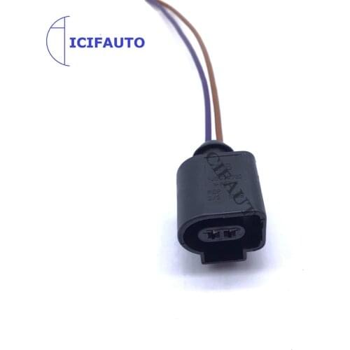 1J0919379A Ambient Air Temperature Sensor Plug Pigtail Connector Wire For AUDI A3 VW BORA CADDY GOLF LUPO POLO SHARAN Skoda Seat