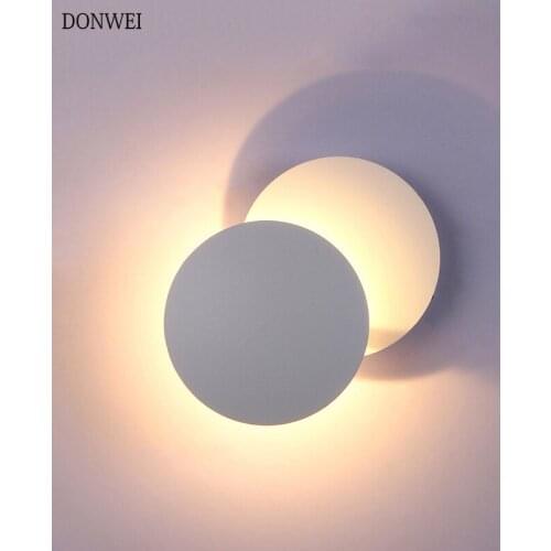 Indoor Adjustable LED Wall Lamp Living Room Decoration Wall Light Sconce Home Lighting Fixture Loft Stair Garden Porch Light