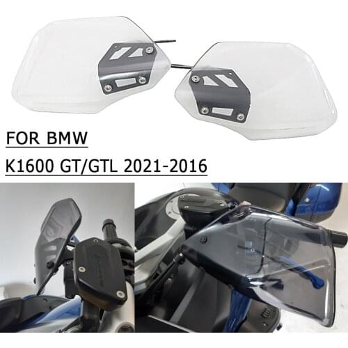 For BMW K1600GT K1600GTL 2011 2012 2013 2014 2015 2016 Handguard Hand Guard Shield Protector Windshield