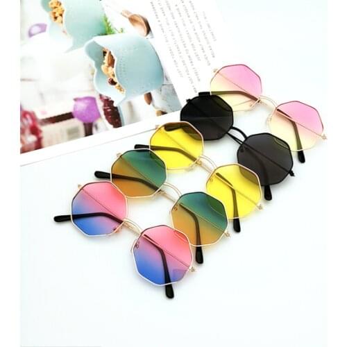 Women Fashion Irregular Girls Plastic Glasses Lens Sunglasses Eyewear Metal Frame Glasses women Drive Goggles Hot 2020