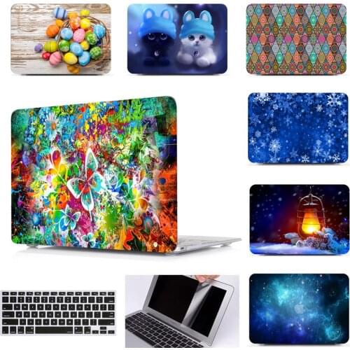 Printing Hard Case Shell Keyboard Cover Skin For Apple Macbook Pro 13 15 16 inch Air Retina Touch Bar 11 13 15 Laptop Case A2141