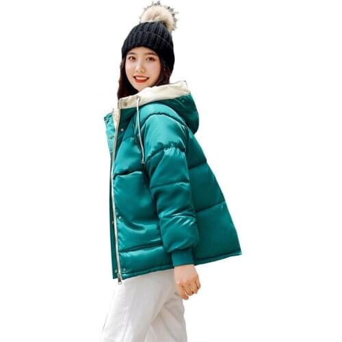 Winter jacket women 2019 female coat Hooded Slim Outwear woman parka Padded abrigos mujer invierno