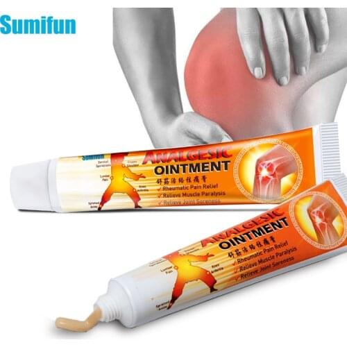 Sumifun 1/3PCS Analgesic Ointment Pain Relief Cream Joint Back Knee Rheumatoid Arthritis Ankle Sprain Herbal Medical Plaster