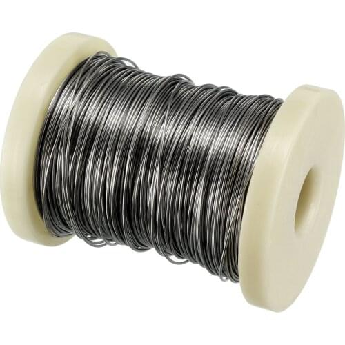 Uxcell Superfine Heating Wire FeCrAl Resistor Wire for Heating Elements 0.7mm-0.9mm diameter 0.9mmx230ft DxL