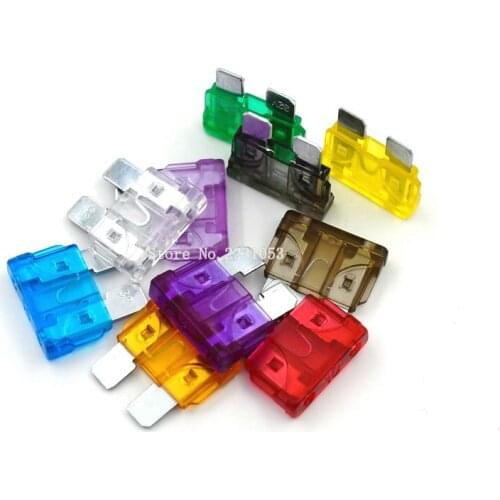 10PCS Medium Car Fuse 3A Truck Blade Fuse For Car Mid Automotive Fuses Auto 3A fuse Purple Color