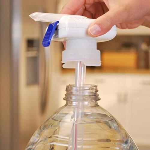 2021 Hot Sale Automatic Beverage Suction And Suction Straws Hand-pressed Automatic Straws Automatic Water Dispenser Home Gadget