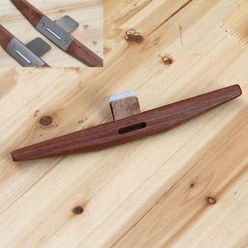 3CM Flat Bottom Spokeshave Edged Handle Tools Plane Woodworking Wood Tool