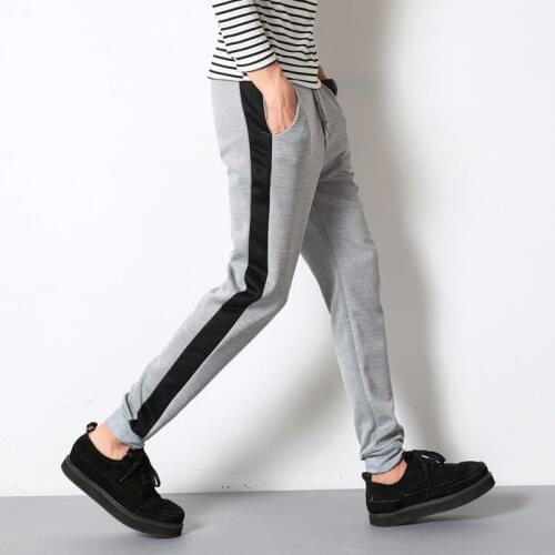 Autumn Mens Sports Running Pants Striped Jogging Pants Men Joggers Fitness Sweatpants Gym Workout Trousers Male Trackpants 6XL