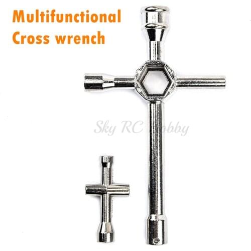 80129 with 80132 Wrench Hex Socket Repairing Tools for 1/10 Electronic HSP RC Truck Buggy On-road Car RC Model