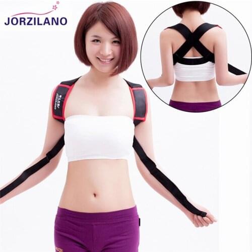 JORZILANO Back Support Belt Orthopedic Posture Corset Back Brace Support Back Straightener Shoulder Posture Corrector For Women
