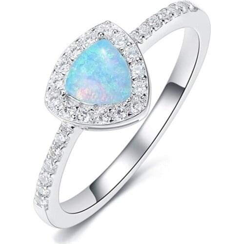 Classic Lady Ring Wedding Bands Accessories Jewelry Fashion Couple Love Wedding Ring For Women Female Engagement Gift