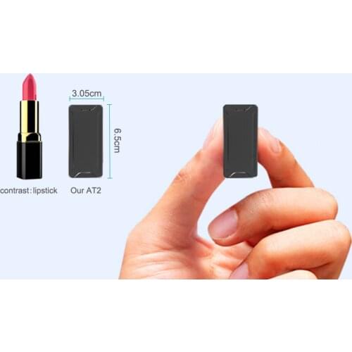 AT2 Concox Mini GPS Tracker Waterproof Anti-theft GPS Tracking Device Geo-fence 1000mAh Battery with App Platform Realtime Track