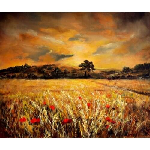 New Embroidery Counted Cross Stitch Kits Needlework Crafts 14 ct DMC DIY Arts Handmade Decor - Flowers 2