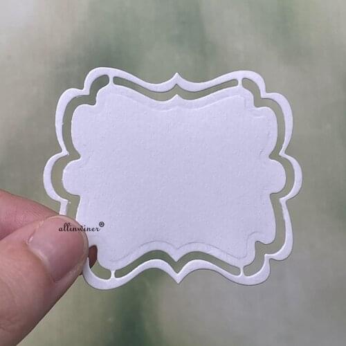 Irregular frame DIY Craft Metal Cutting Die Scrapbook Embossed Paper Card Album Craft Template Stencil Dies