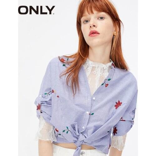 ONLY Women's Blue Shirts