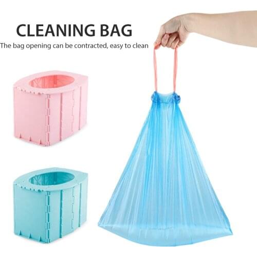 Portable Toilet Folding Commode Toilet Seat For Children Camping Hiking Long Trips