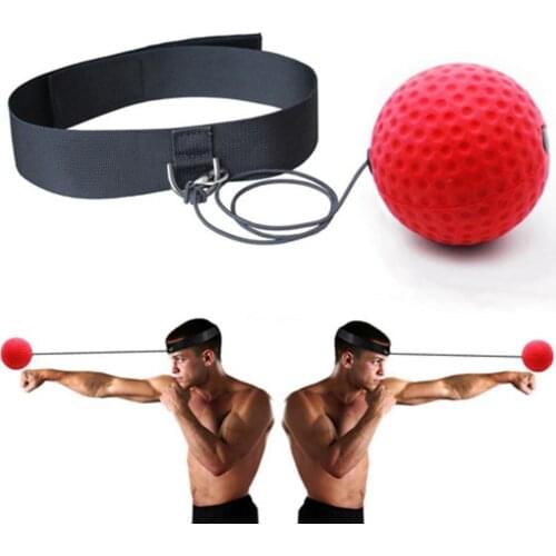 Punching ball Head-mounted Training Reaction Ball Boxing Reflex Ball Magic Ball Boxing Speed Training Rebound Ball