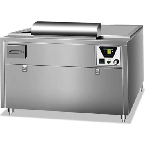 Commercial Teppanyaki large-scale electric gas-fired Teppanyaki grill with self-exhaust smoke thickening