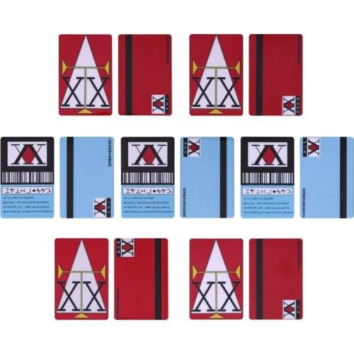Japan Anime Hunter X Hunter License Card Sticker GON FREECSS Killua Zoldyck Kurapika Badge Bus/Bank/Credit Card Stickers