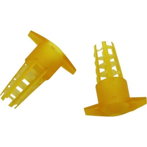 10 pcs Plastic Bee Queen Cage Protective Cover Cell Cages Protector Bee Tools Beekeeping Equipments