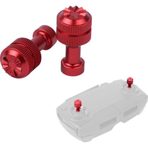 2PCS Thumb Rocker Aluminum Alloy Joysticks for DJI Mavic Air/ Mavic Mini/ Mavic 2 Remote Controller Accessories