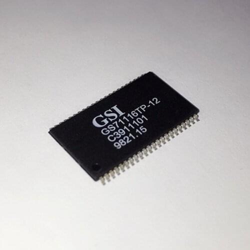 2pcs GS71116TP-12 GS71116TP GS71116 TSOP44 Package Original New